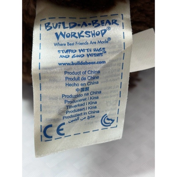 Build A Bear Girl Scouts Thin Mint Cookies Chocolate Brown Mint Green Teddy Bear - Picture 9 of 14